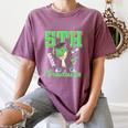 5th Grade Graduate Dinosaur Dab Graduation School Women's Comfort Colors T-Shirt Moss