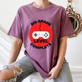 5th Grade Level Complete Gamer Graduation Women's Comfort Colors T-Shirt Moss