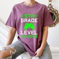 5th Grade Level Unlocked Back To School Gamer Graduation Women's Comfort Colors T-Shirt Moss