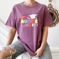 My Auntie Did It Aunt Graduation Nurse Doctor Aunt Graduated Women's Comfort Colors T-Shirt Moss