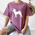 Basenji Graduation Dog Graduate Women's Comfort Colors T-Shirt Moss