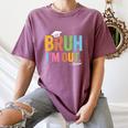 Bruh I'm Out Senior Graduation Women's Comfort Colors T-Shirt Moss