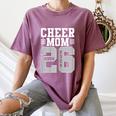 Cheer Mom Senior 2026 Cheerleaders Graduation Mother Women's Comfort Colors T-Shirt Moss