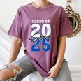 Class Of 2025 Senior Graduation 2025 Blue Women's Comfort Colors T-Shirt Moss