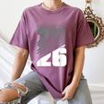 Class Of 2026 High School Senior Graduation Grey Sport Style Women's Comfort Colors T-Shirt Moss