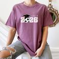 Class Of 2026 Senior 2026 Soccer High School Graduation Women's Comfort Colors T-Shirt Moss