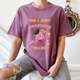 College Graduation 2018 Shirt Graduate For Her Women's Comfort Colors T-Shirt Moss