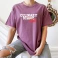 Culinary School Graduation Class Of 2018 Women's Comfort Colors T-Shirt Moss