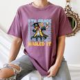 Dabbing Graduation Boy 5th Grade Nailed It Class Of 2025 Women's Comfort Colors T-Shirt Moss