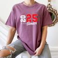 Football Senior Night Football Senior 2025 Graduation 51 Women's Comfort Colors T-Shirt Moss