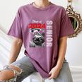 Fun Trendy UFO Sloth Graduation Class Of 2024 Senior Women's Comfort Colors T-Shirt Moss