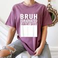 Funny College School Graduation 2025 I Graduated Sign My Women's Comfort Colors T-Shirt Moss
