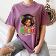 Future HBCU Grad Girl Kids Graduation HBCU College Women's Comfort Colors T-Shirt Moss