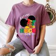 Future HBCU Grad History Girl Graduation HBCU Kids Women's Comfort Colors T-Shirt Moss
