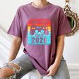 Game Over Class Of 2026 Shirt Students Graduation Women's Comfort Colors T-Shirt Moss