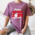 Girlfriend Of a 2025 Graduate Prom Graduation 25 VolleyBall Women's Comfort Colors T-Shirt Moss