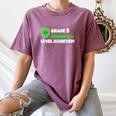 Grade 5 Level Achieved Video Gamer 5th Grade Graduation Women's Comfort Colors T-Shirt Moss