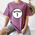 Graduate 1 Graduation Shirt Women's Comfort Colors T-Shirt Moss