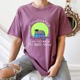 I Graduated Can I Go Back To Bed Now Cat Graduation For Men Women Girls Kids Women's Comfort Colors T-Shirt Moss