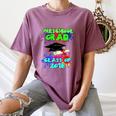 Graduation Class 2018 Cap Gown Shirt Preschool Graduate Women's Comfort Colors T-Shirt Moss