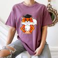 Graduation Fox School Bachelor Master Doctor Study Women's Comfort Colors T-Shirt Moss