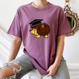Graduation Hedgehog 2017 Graduate Graduation T-Shirt Women's Comfort Colors T-Shirt Moss