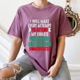 Hilarious Preschool Graduation Mom Dad Meme Preschooler Women's Comfort Colors T-Shirt Moss