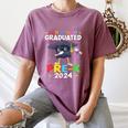 I Just Officially Graduated Pre k Graduation 2024 Pre-K Kids Women's Comfort Colors T-Shirt Moss
