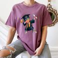 Kids Boys Grad Dabbing Graduation Class Of 2025 Women's Comfort Colors T-Shirt Moss