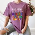 Kids Kindergarten Graduation Class Of 2021 Shirt I Just Graduated Women's Comfort Colors T-Shirt Moss