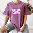 Makeup Artist Beauty Cosmetologist Graduation T-Shirt Women's Comfort Colors T-Shirt Moss