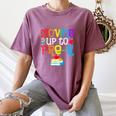 Moving Up To Pre-K Teacher Student Kid Graduation T-Shirt Women's Comfort Colors T-Shirt Moss