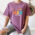 MSW Est 2025 Graduation School Social Worker Shirt Master Women's Comfort Colors T-Shirt Moss