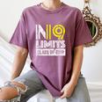 No Limits Cool Class Of 2019 Graduation Women's Comfort Colors T-Shirt Moss