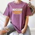 Nuclear Engineer In Progress Engineer Graduation Women's Comfort Colors T-Shirt Moss