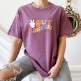 Peace Out Elementary Graduation Graduate Class Of 2025 Women's Comfort Colors T-Shirt Moss