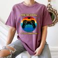 Pre-School Level Complete Graduation Video Gamer Preschool T Women's Comfort Colors T-Shirt Moss