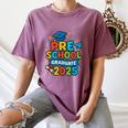 Preschool Graduation 2025 Pre-k Graduate Kids Boys Girls Women's Comfort Colors T-Shirt Moss
