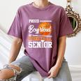 Proud Boyfriend Of A 2025 Senior Graduation Basketball Women's Comfort Colors T-Shirt Moss