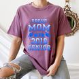 Proud Mom Of 2018 Senior Graduation T Shirt Women's Comfort Colors T-Shirt Moss