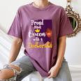 Proud Queen PhD Graduate PhD Graduation Doctorate Women's Comfort Colors T-Shirt Moss