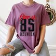 Reunion 1985 Matching Graduation High School Class Of 1985 Women's Comfort Colors T-Shirt Moss