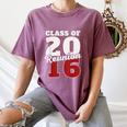 Reunion 2016 Class Of 2016 Reunion 16 Graduation 2016 Women's Comfort Colors T-Shirt Moss