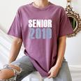 Senior 2019 Shirt Graduation Class Back To School Tee Women's Comfort Colors T-Shirt Moss