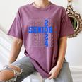 Senior 2024 Graphic Class Of 2024 Graduation Graphic Women's Comfort Colors T-Shirt Moss