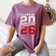 Senior 2026 Class Of 2026 Graduation 2026 Senior 26 Graduate Women's Comfort Colors T-Shirt Moss
