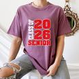 Senior 2026 Class Of 2026 Graduation Women's Comfort Colors T-Shirt Moss