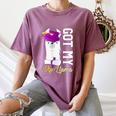 Senior Graduation 2020 Got My Dip-Llama Diploma Llama Pun Women's Comfort Colors T-Shirt Moss