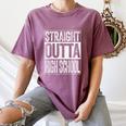 Straight Outta High School Shirt Boy Girl Graduation Women's Comfort Colors T-Shirt Moss