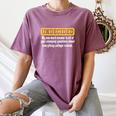 Undecided Collage Student Novelty Graduation Present Women's Comfort Colors T-Shirt Moss